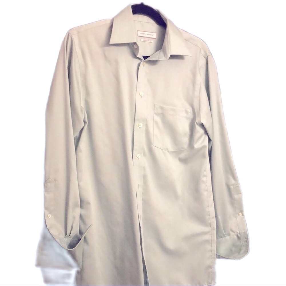 Men’s Joseph Abboud Pale Green Dress Shirt